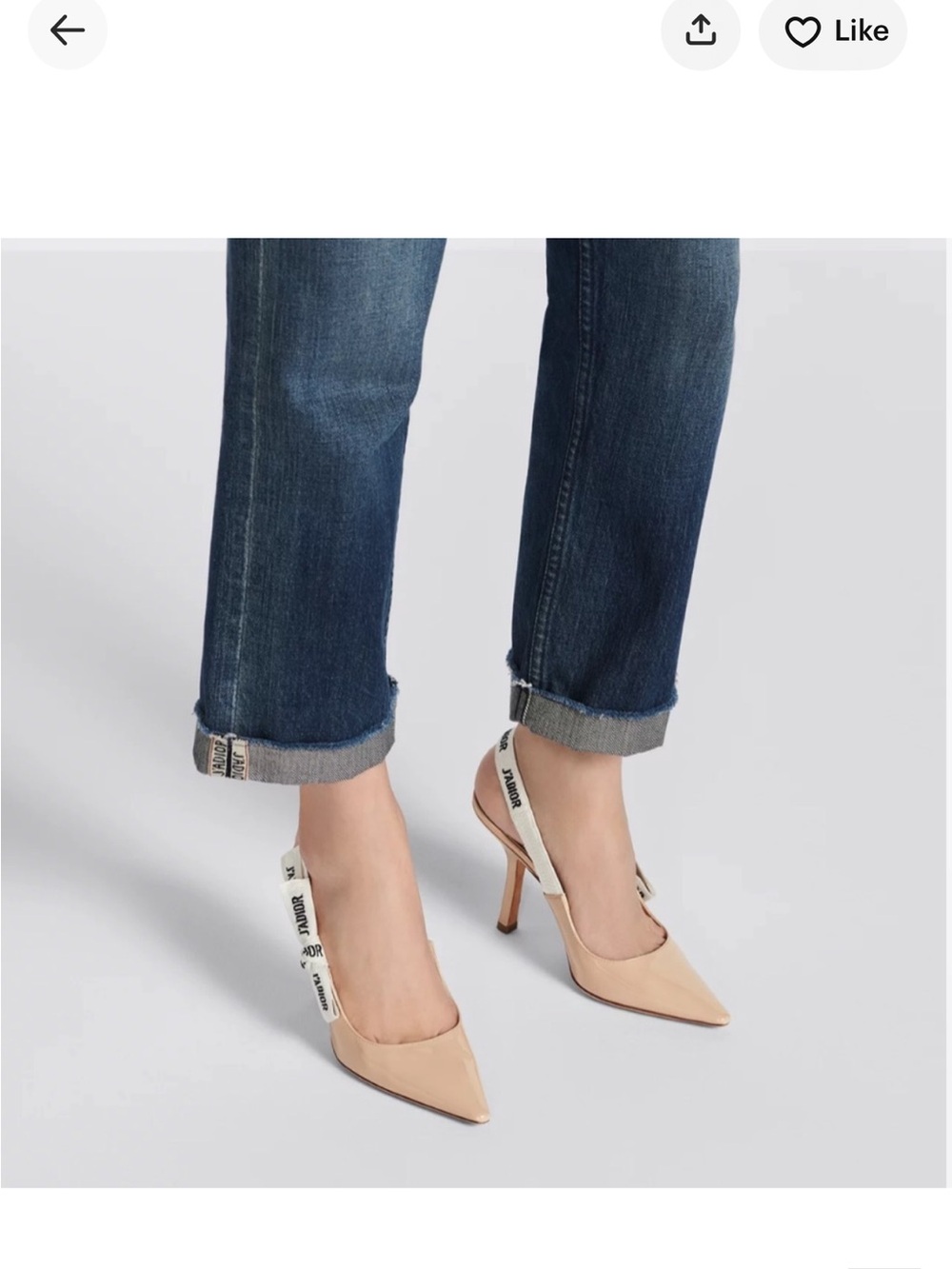 J’Adior Patent Calfskin pump Heels